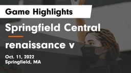 Springfield Central  vs renaissance v Game Highlights - Oct. 11, 2022