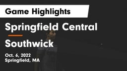Springfield Central  vs Southwick  Game Highlights - Oct. 6, 2022