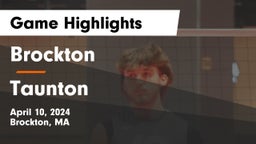 Brockton  vs Taunton  Game Highlights - April 10, 2024