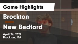 Brockton  vs New Bedford  Game Highlights - April 26, 2024