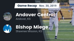 Recap: Andover Central  vs. Bishop Miege  2019