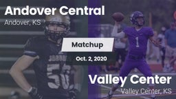 Matchup: Andover Central vs. Valley Center  2020