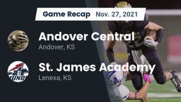 Recap: Andover Central  vs. St. James Academy  2021