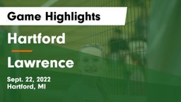 Hartford  vs Lawrence  Game Highlights - Sept. 22, 2022