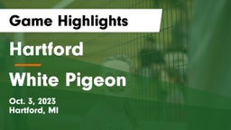 Hartford  vs White Pigeon  Game Highlights - Oct. 3, 2023
