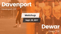 Matchup: Davenport High vs. Dewar  2017