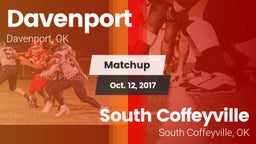 Matchup: Davenport High vs. South Coffeyville  2017