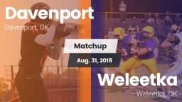 Matchup: Davenport High vs. Weleetka  2018
