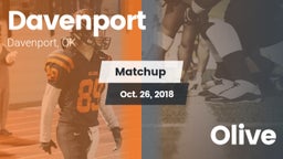 Matchup: Davenport High vs. Olive 2018