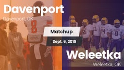 Matchup: Davenport High vs. Weleetka  2019