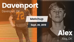 Matchup: Davenport High vs. Alex  2019