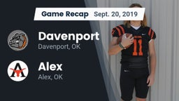 Recap: Davenport  vs. Alex  2019