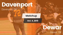 Matchup: Davenport High vs. Dewar  2019