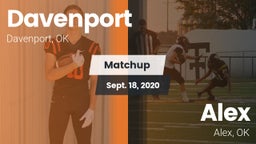 Matchup: Davenport High vs. Alex  2020
