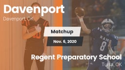 Matchup: Davenport High vs. Regent Preparatory School  2020
