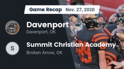 Recap: Davenport  vs. Summit Christian Academy  2020