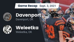 Recap: Davenport  vs. Weleetka  2021