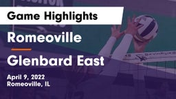 Romeoville  vs Glenbard East Game Highlights - April 9, 2022