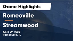 Romeoville  vs Streamwood Game Highlights - April 29, 2023