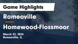 Romeoville  vs Homewood-Flossmoor  Game Highlights - March 22, 2024