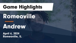 Romeoville  vs Andrew Game Highlights - April 6, 2024