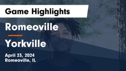 Romeoville  vs Yorkville  Game Highlights - April 23, 2024