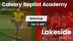 Matchup: Calvary Baptist, LA vs. Lakeside  2017