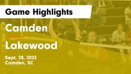 Camden  vs Lakewood  Game Highlights - Sept. 28, 2023