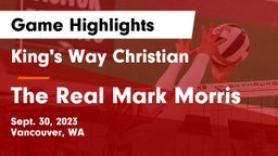 King's Way Christian  vs The Real Mark Morris Game Highlights - Sept. 30, 2023
