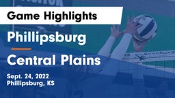 Phillipsburg  vs Central Plains  Game Highlights - Sept. 24, 2022