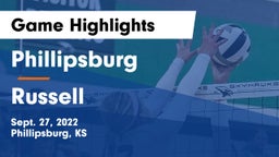 Phillipsburg  vs Russell  Game Highlights - Sept. 27, 2022