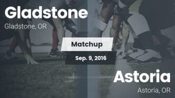 Matchup: Gladstone High vs. Astoria  2016