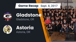 Recap: Gladstone  vs. Astoria  2017