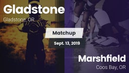 Matchup: Gladstone High vs. Marshfield  2019