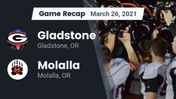 Recap: Gladstone  vs. Molalla  2021