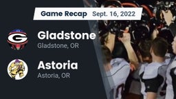 Recap: Gladstone  vs. Astoria  2022