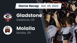 Recap: Gladstone  vs. Molalla  2022