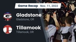 Recap: Gladstone  vs. Tillamook  2022