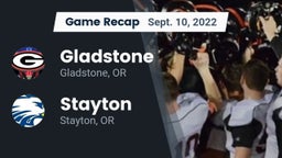 Recap: Gladstone  vs. Stayton  2022