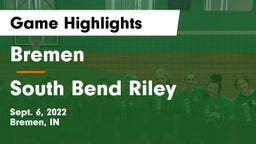 Bremen  vs South Bend Riley Game Highlights - Sept. 6, 2022