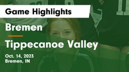 Bremen  vs Tippecanoe Valley  Game Highlights - Oct. 14, 2023