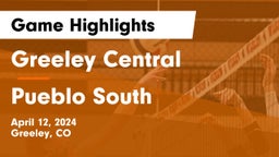 Greeley Central  vs Pueblo South Game Highlights - April 12, 2024