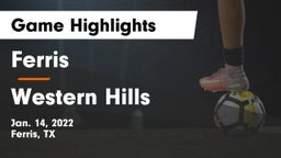 Ferris  vs Western Hills  Game Highlights - Jan. 14, 2022