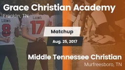 Matchup: Grace Christian vs. Middle Tennessee Christian 2017