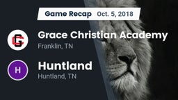 Recap: Grace Christian Academy vs. Huntland  2018