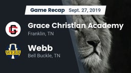 Recap: Grace Christian Academy vs. Webb  2019