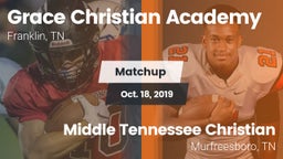 Matchup: Grace Christian vs. Middle Tennessee Christian 2019