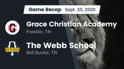 Recap: Grace Christian Academy vs. The Webb School 2020