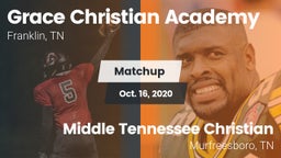 Matchup: Grace Christian vs. Middle Tennessee Christian 2020