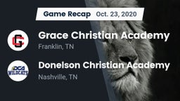 Recap: Grace Christian Academy vs. Donelson Christian Academy  2020